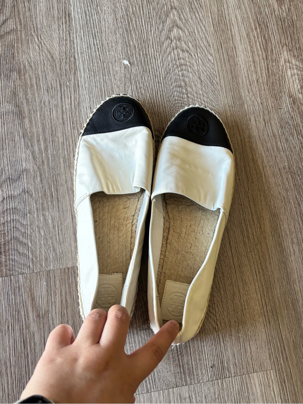 Tory Burch Colorblock Espadrille Flat - Picture 8 of 9